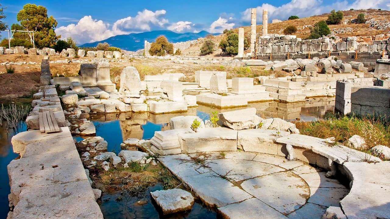 Antalya Muğla Xanthos Letoon